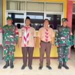 Hari Pertama MPLS, Polsek Blanakan Kawal Kelancaran Pelaksanaan MPLS   SMAN 1 Blanakan