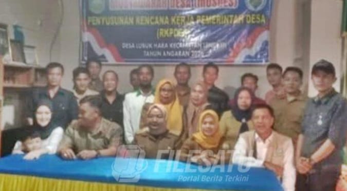 Musyawarah RKPDes Tahun 2026 Di Desa Lubuk Hara, Fokus Pada Pembangunan Dan Ketahanan Pangan