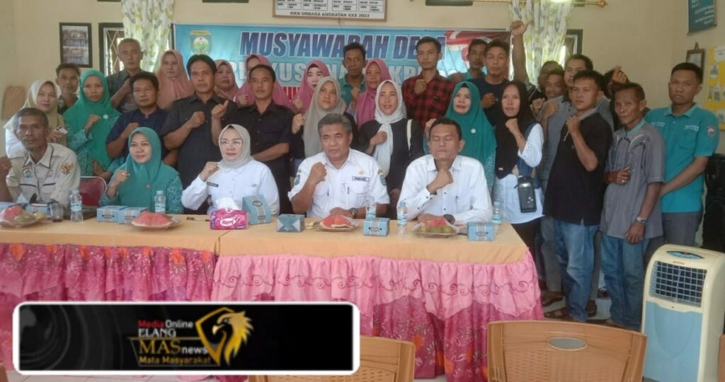 Rembuk Stunting Desa Tanjung Agung, PMD Tekankan Ketahanan Pangan sebagai Prioritas