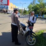 Operasi Patuh Anoa 2025 Hari Ketiga di Polres Kolaka Menindak  11 Pelanggar Ditilang
