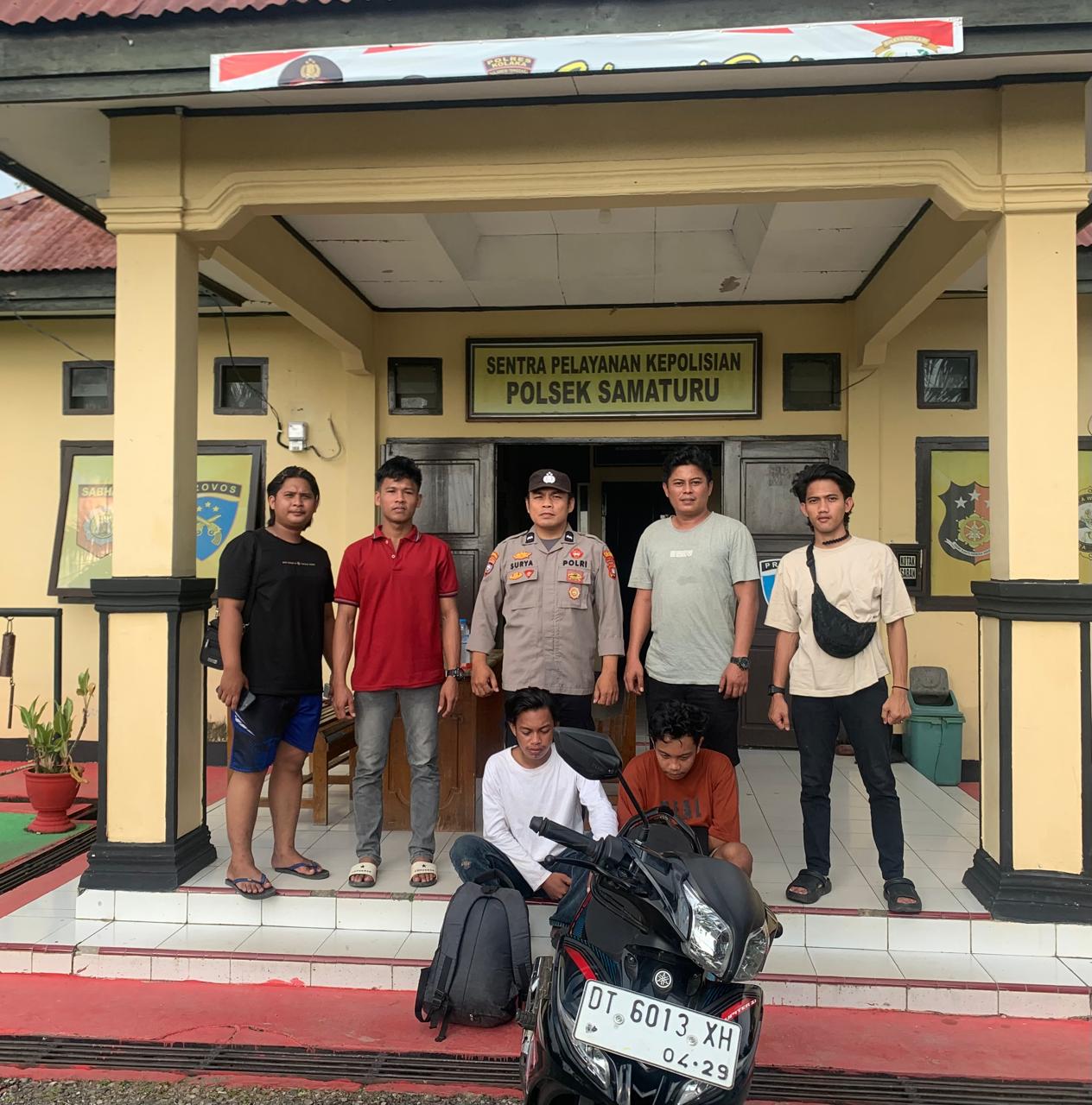 Polsek Wolo Ungkap Kasus Curanmor, Dua Terduga Pelaku Diamankan