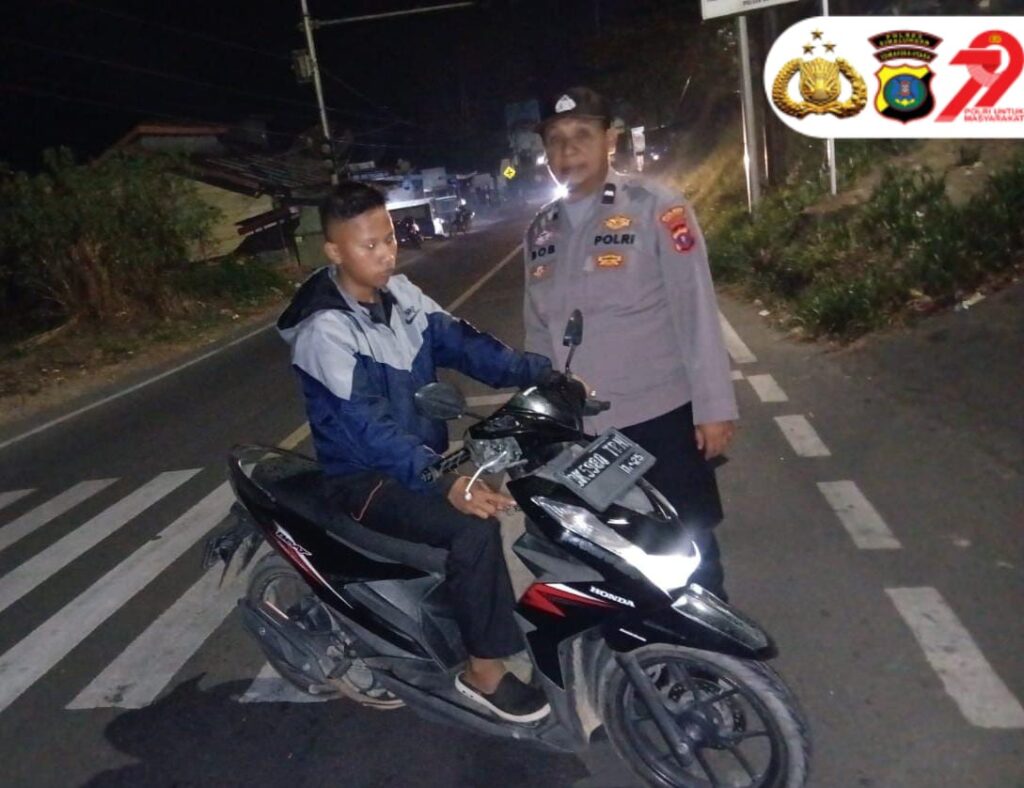 Lima Polisi Dolok Pardamean Sapu Bersih Geng Motor, Wujudkan Jalan Aman untuk Keluarga