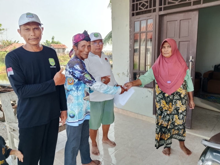 Harus Di Rujuk Ke RS.Darmais Jakarta, Orang tua Tegar Dibantu Pemdes Muara, Lakukan Penggalangan Dana.