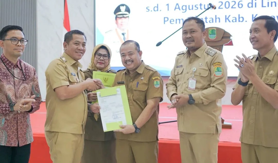 Bupati Karawang Hadiri Kegiatan Masa Purna Bakti ASN Tahun 2025