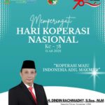 DINAS KOPERASI DAN UKM KABUPATEN KARAWANG MEMPERINGATI HARI KOPERASI NASIONAL KE-78