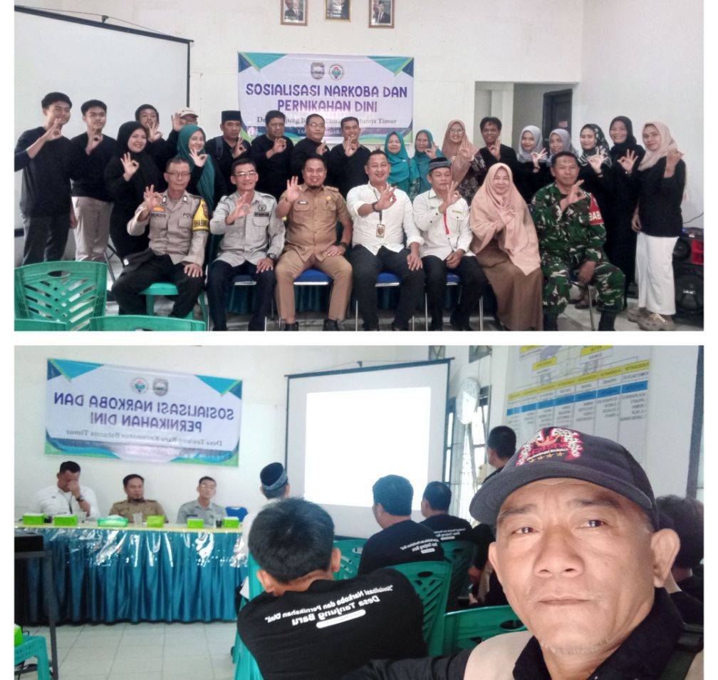 Sosialisasi Bahaya Narkoba dan Pernikahan Dini di Desa Tanjung Baru