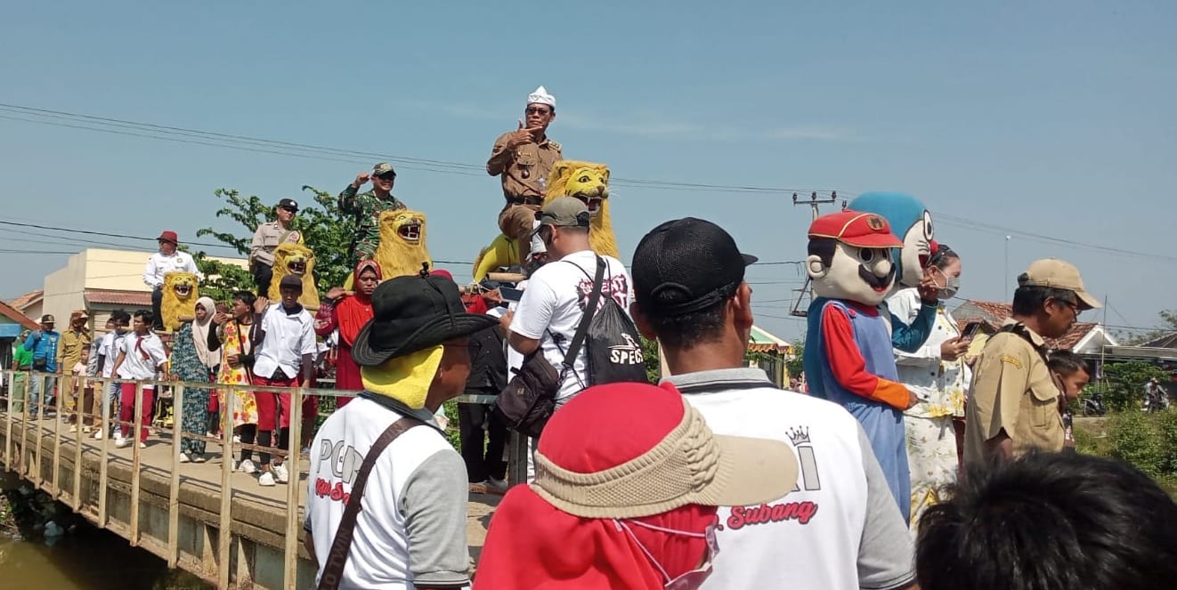 Dalam Rangka HUT Kemerdekaan RI Ke 80 Tahun, Pemerintah Desa Anggasari Adakan Kegiatan Karnaval