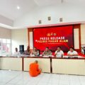 SatReskrim Polres Pagar Alam Amankan Pelaku Pencuri, Pembobolan Alfamart di Tumbak Ulas.