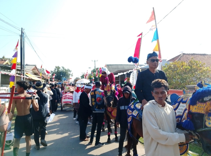 Sambut HUT Kemerdekaan RI ke 80 Tahun, Pemdes Muara Adakan Lomba Karnaval Antar Dusun.