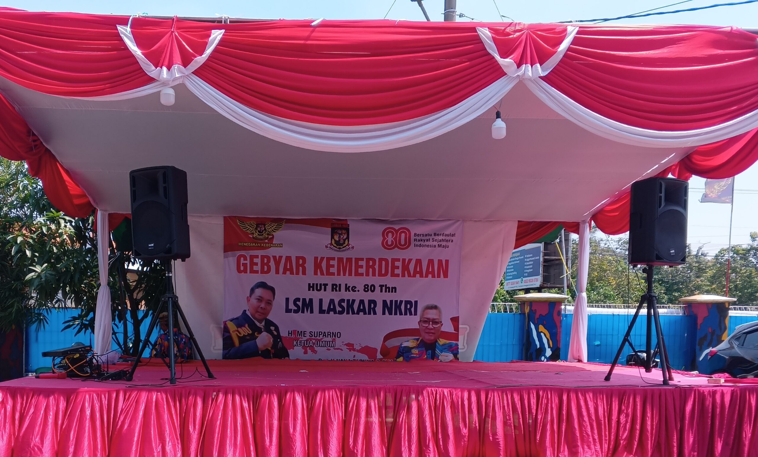 Dewan Pimpinan Pusat NKRI Kabupaten Karawang Peringati HUT Kemerdekaan RI ke-80 dengan Meriah dan Penuh Kekompakan