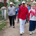 Warga Desa Dukuh Dari Enam Dusun Tumpah Ruah Kejalan Mengikuti Karnaval Agustusan. 