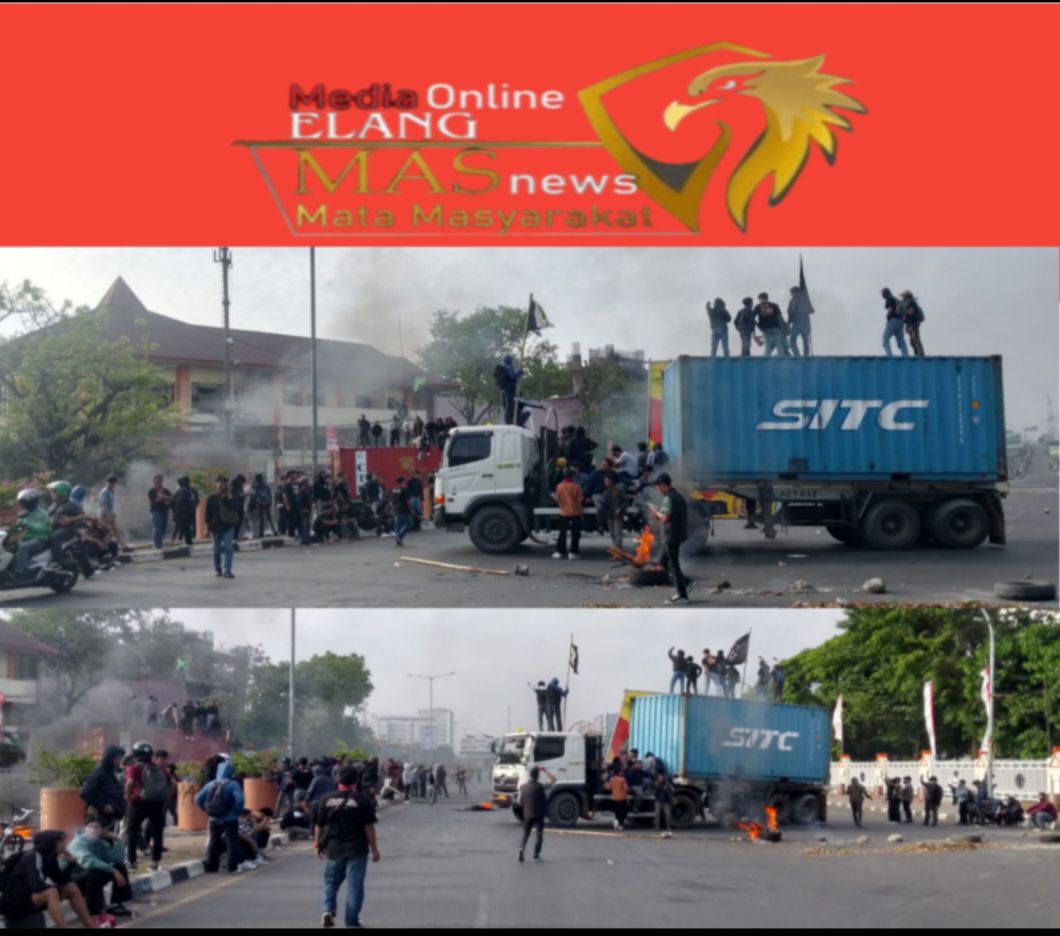 Kericuhan di DPRD Makassar, Massa Bakar Puluhan Kendaraan dan Pos Jaga