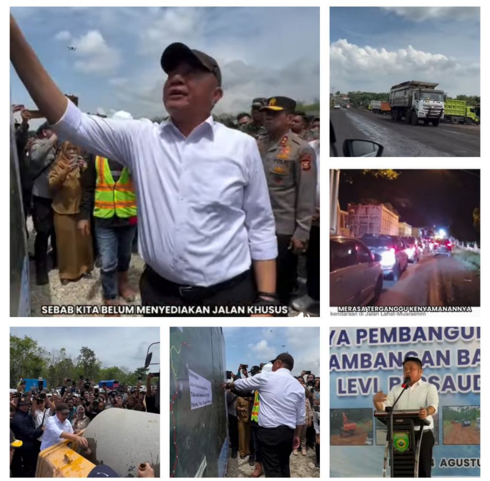 Gubernur Sumatera Selatan Tegaskan Larangan Angkutan Batu Bara Gunakan Jalan Umum