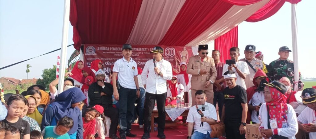 PERAYAAN HUT KE-80 RI DI KELURAHAN PLAWAD MERIAH, WARGA BERSATU DALAM SUKA CITA