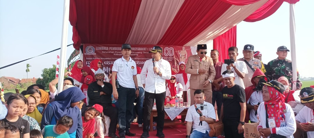 PERAYAAN HUT KE-80 RI DI KELURAHAN PLAWAD MERIAH, WARGA BERSATU DALAM SUKA CITA