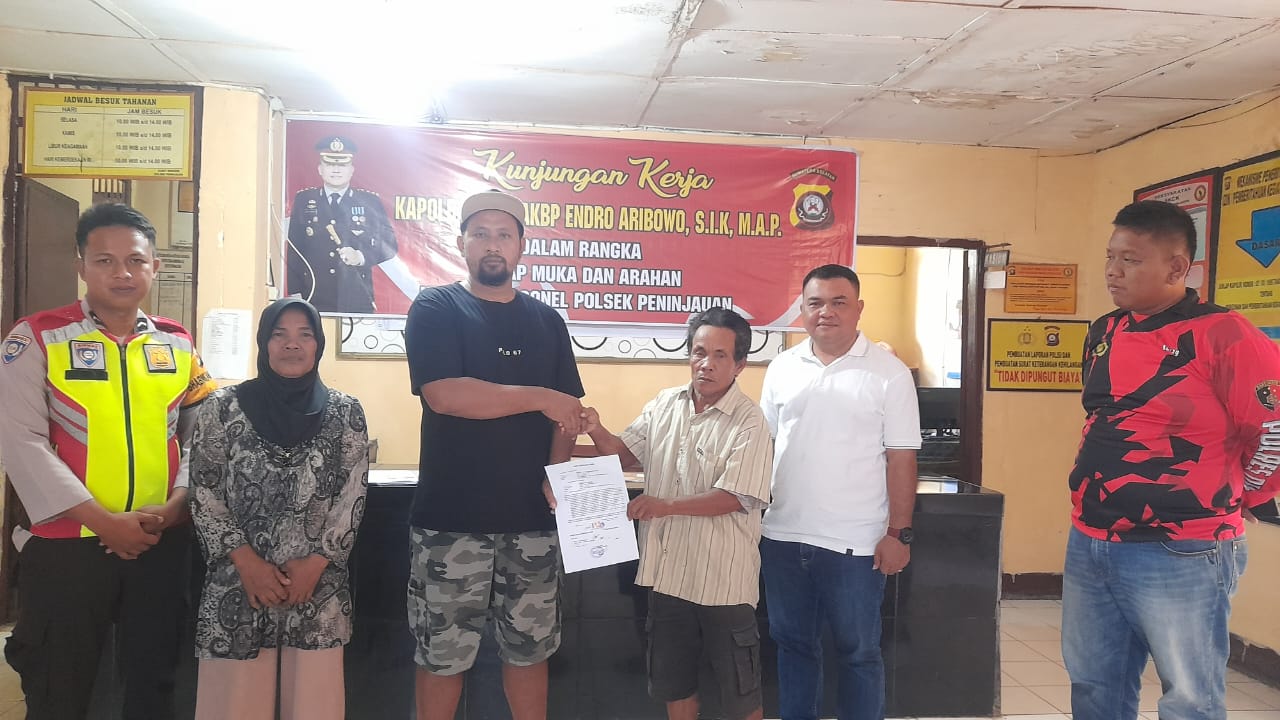 Sukses Damaikan Konflik, Bhabinkamtibmas Polsek Peninjauan Jadi Perekat Sosial di Desa Makarti Tama
