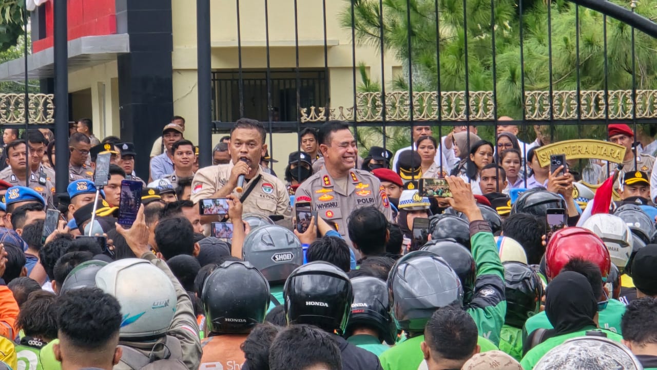 Godams Gelar Aksi Damai, Desak Kapoldasu Minta Maaf atas Meninggalnya Affan Kurniawan