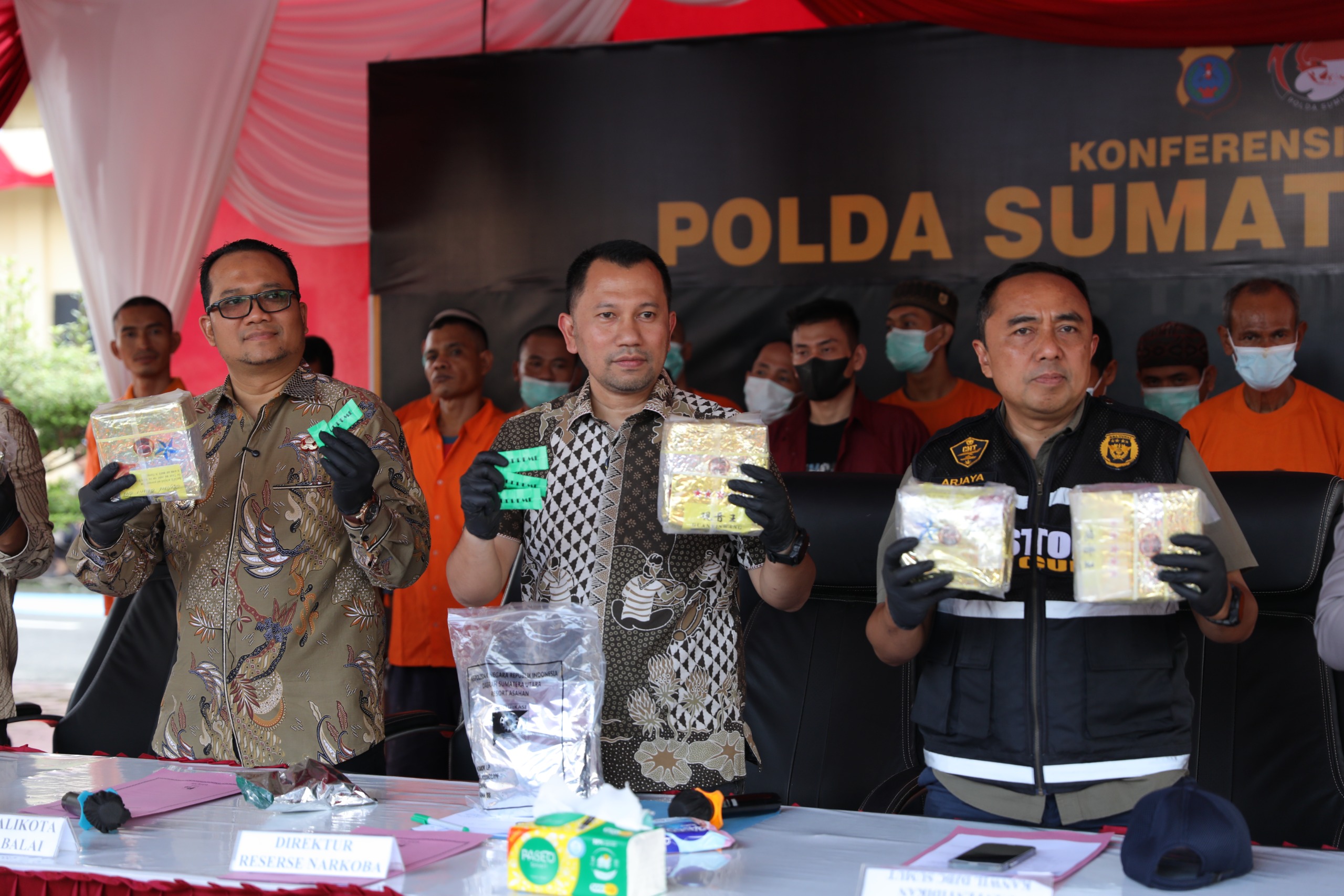 Polda Sumut Ungkap 603 Kasus Narkoba, Sita 473 Kg Sabu dan Ratusan Ribu Pil Ekstasi