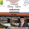Pemerataan Pembangunan Di Segala Sektor Untuk Kemajuan Karawang,”KARAWANG MASAGI 392″