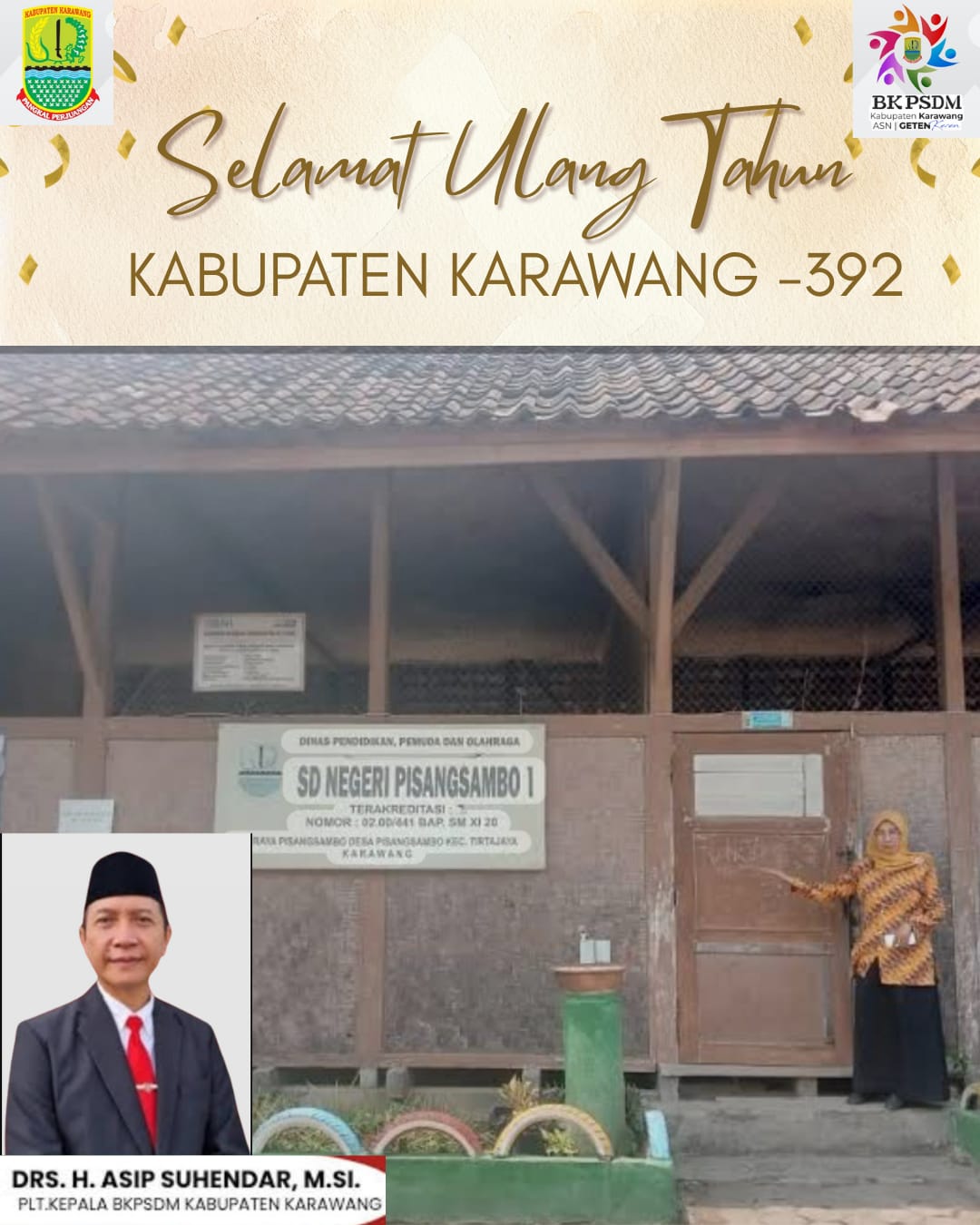 Karawang Maju Karawang Sejahtera “KARAWANG MASAGI 392”