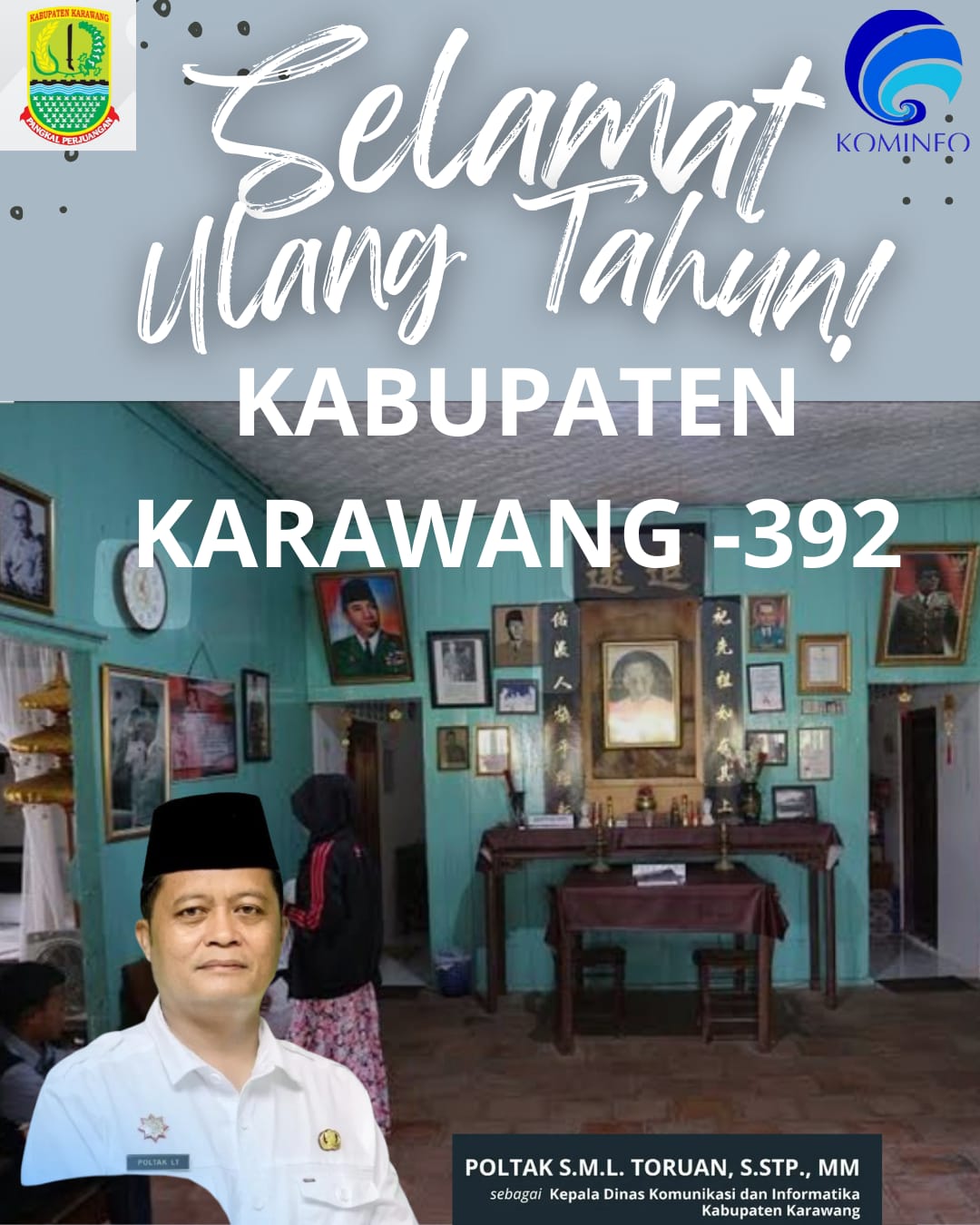 Pembangunan Merata Masyarakat Sejahtera ” KARAWANG MASAGI 392″