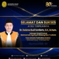 Dr Dwiarso Budi Santiarto Terpilih sebagai Wakil Ketua MA RI Bidang Non Yudisial dalam Pemilihan Ketat Dua Putaran