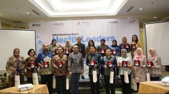 Telkom Sumut Gelar Health Leaders Gathering with Telkom Group Bersama Rumah Sakit Sumatera Utara.