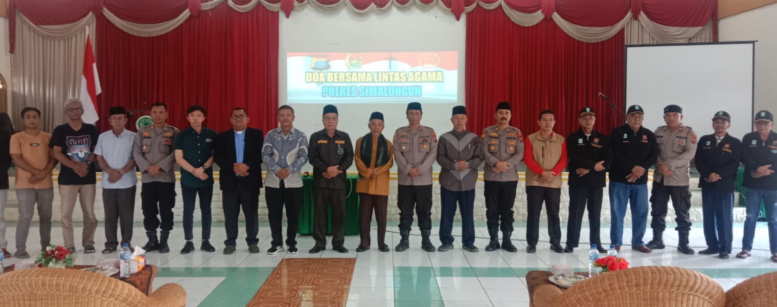 Polres Simalungun Gelar Doa Bersama Lintas Agama, Satukan Hati Demi Kebaikan Bangsa