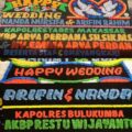 Doa dan Bunga Hiasi Pernikahan Arifin–Nursifa
