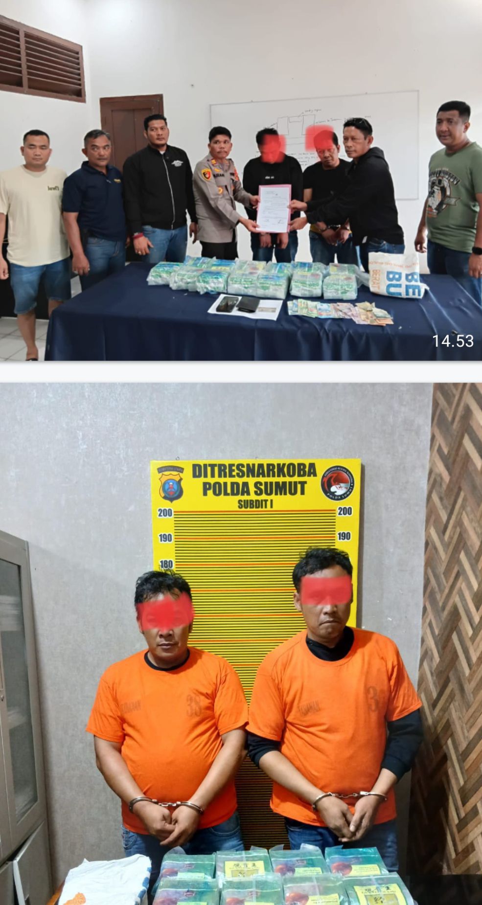 Polda Sumut Bongkar Jaringan Sabu Antar Negara, 13 Kg Sabu Diamankan