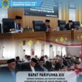 Rapat Paripurna XIX DPRD Ogan Ilir Bahas Jawaban Bupati atas Pandangan Umum Fraksi