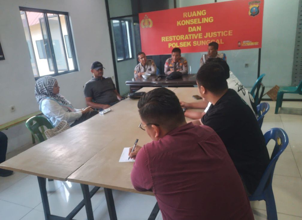 Polsek Sunggal Sukses Mediasi Car Wash dan Pemilik Mobil