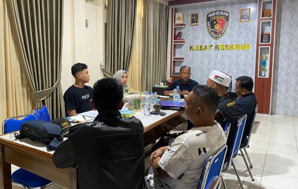 Kunjungan Silaturahmi Masyarakat OKU Selatan dengan AKP Aston Sinaga, Kasat Reskrim Polres OKU Selatan