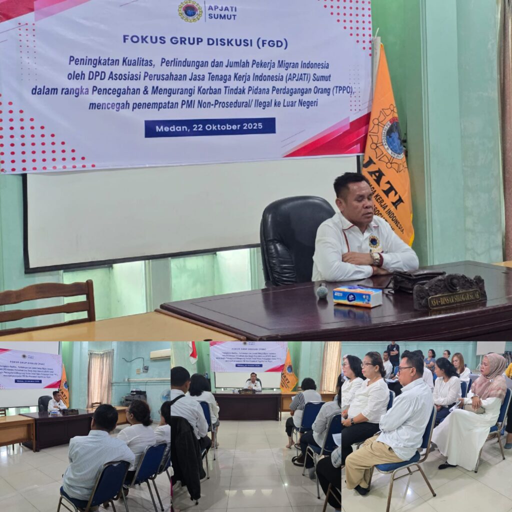 Ketua APJATI Sumut Menghimbau Masyarakat Tidak Bekerja Keluar Negeri Secara Non Prosedural