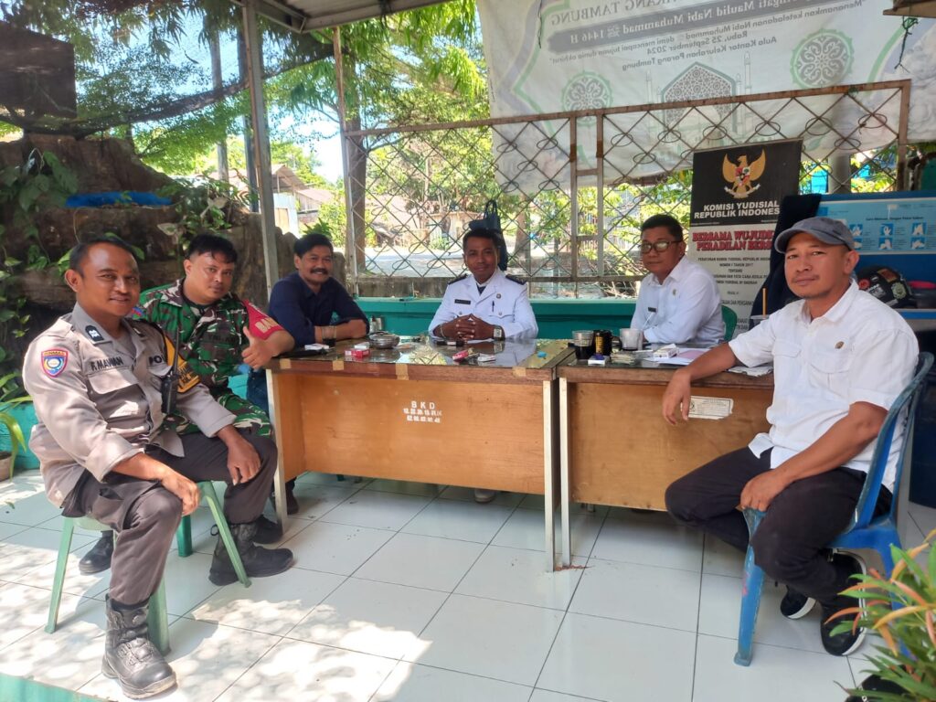 Sinergitas Tiga Pilar Ciptakan Kamtibmas Di Wilayah Parang tambung Kecamatan Tamalate.