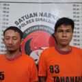 Kembali Polres Simalungun Berhasil Bekuk 2 Pengedar Sabu, Sita 2,48 Gram di Dua TKP Berbeda