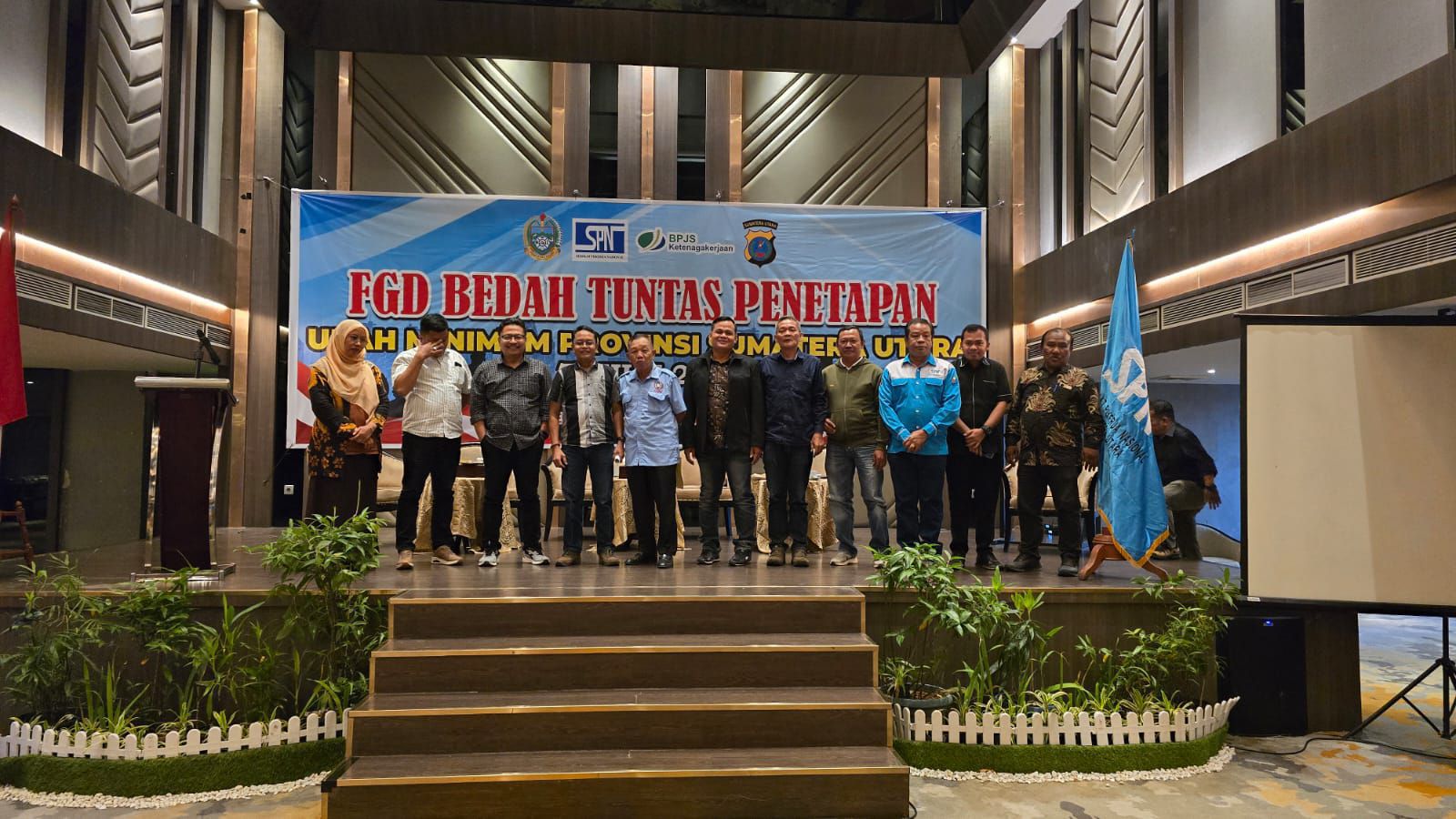 FGD Bedah Tuntas Penetapan Upah Minimum Sumut 2026, Pemerintah Harus Intervensi Kebutuhan Pokok