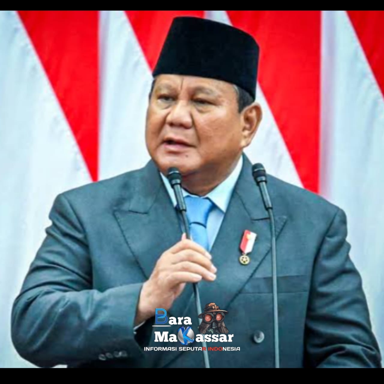 Ketua DPW LSM ELANG MAS Sulawesi Selatan Baramakassar Beri Ucapan Selamat Ulang Tahun Kepada Presiden Prabowo Subianto. 