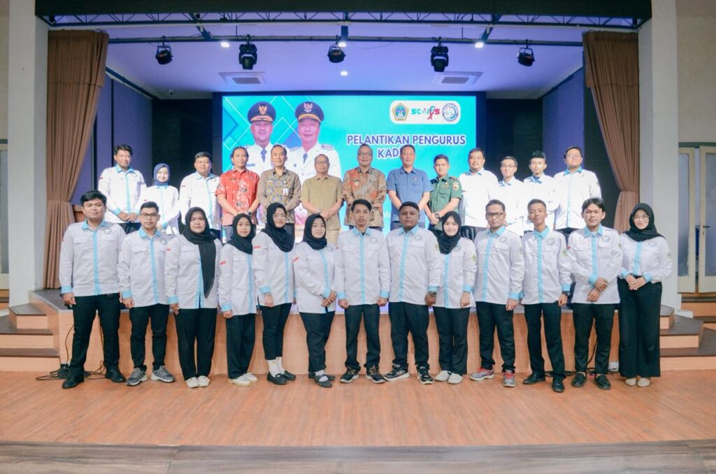 Wakil Bupati Gresik Lantik Kader Inti Pemuda Anti Narkoba