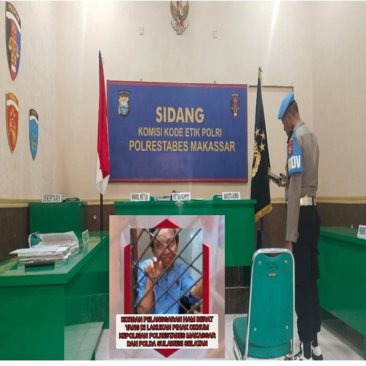 Reformasi internal Polri Listio sigit prabowo, gagal total, sindikat pelanggar HAM berat hanya dapat sanksi ringan.(percuma lapor polisi)