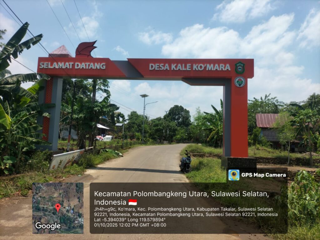 Desa Kalekomara, Kabupaten Takalar, Terus Menunjukkan Perkembangan Pesat