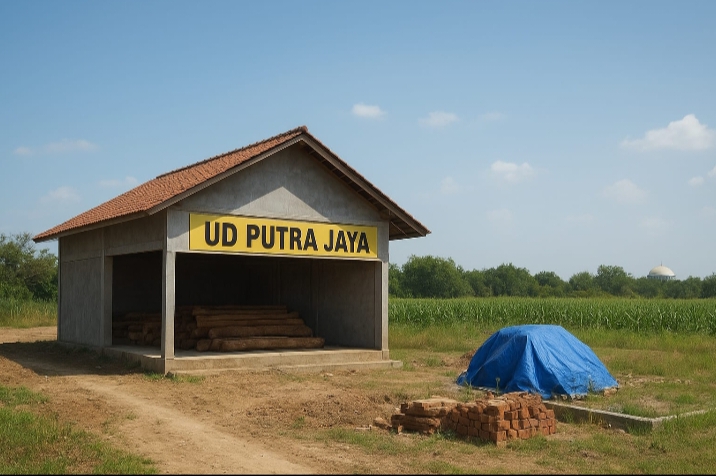 Pengusaha Furnitur UD PUTRA JAYA Lamongan Supriyono : Setiap Musibah Pasti Membawa Hikmah 