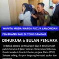 Tangis Haru Jelita Cahyani Usai Divonis Ringan Kasus Pembuangan Bayi