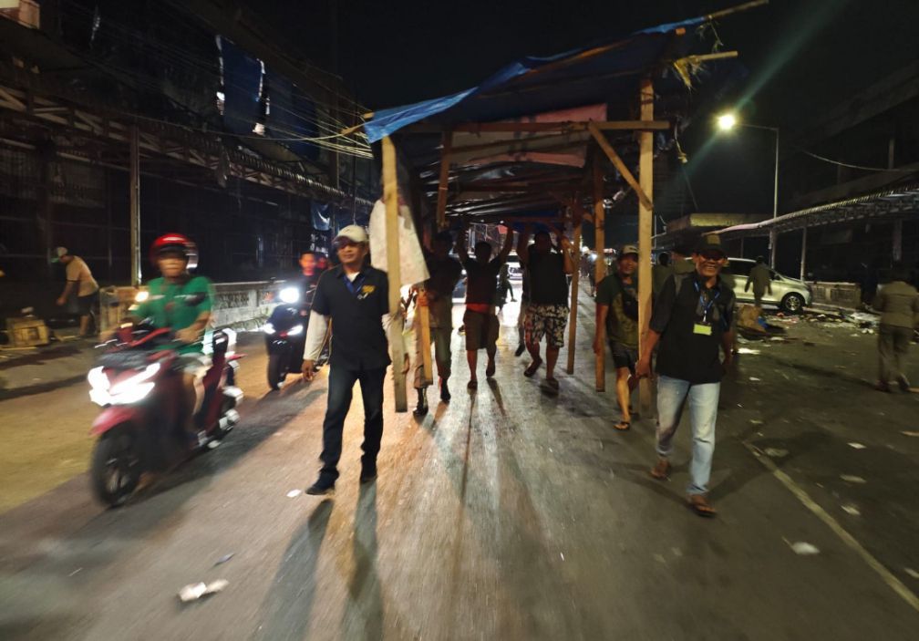 Dirut Pasar Horas Bolmen Silalahi: TIM20 Mitra Pasar Horas Membantu Relokasi Pedagang