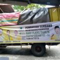 Dalam Rangka HUT ke-61, DPD Partai Golkar OKU Bagikan Beras Gratis