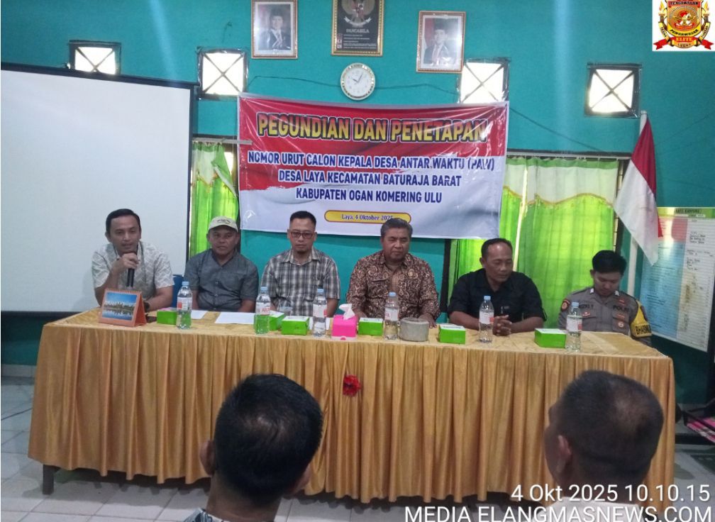 Pilkades PAW Desa Laya Akan Digelar, 3 Calon Siap Bertarung