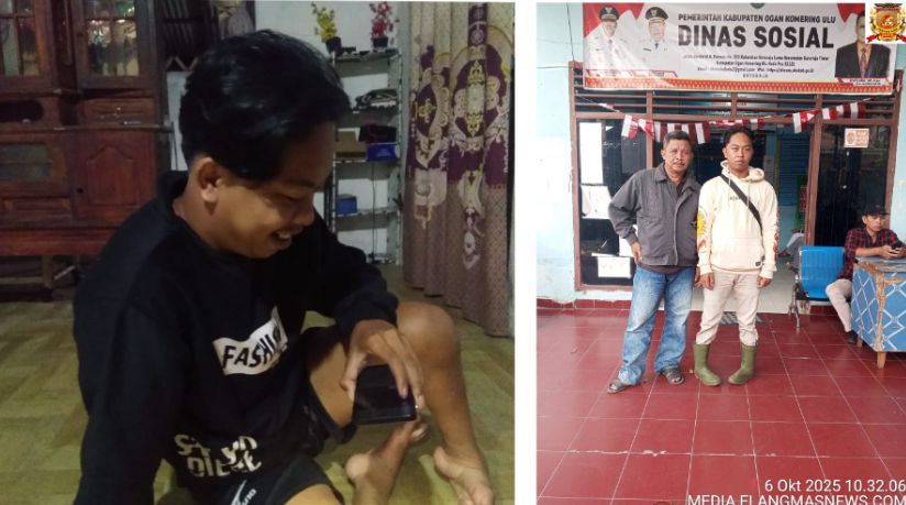 LSM Harimau OKU Dampingi Warga Pertanyakan Bantuan Sosial ke Dinas Sosial