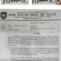 LSM Harimau Resmi Terdaftar di Kesbangpol Provinsi Sumatera Selatan