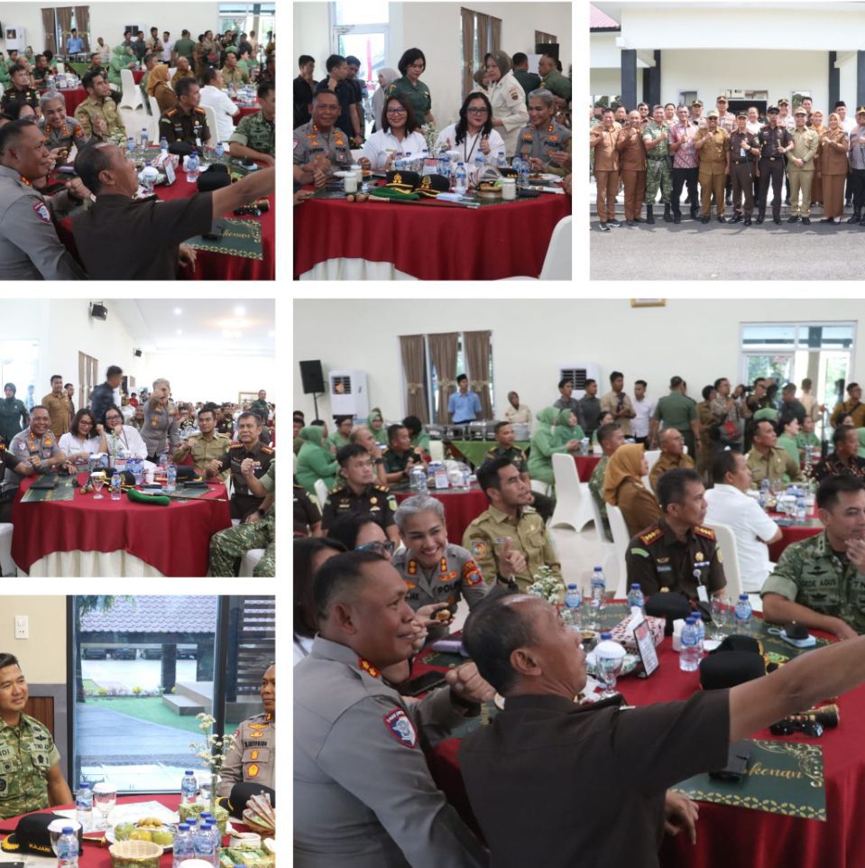 Perkuat Sinergitas TNI-Polri, Kapolres Simalungun Hadiri Silaturahmi Danrem 022/Pantai Timur