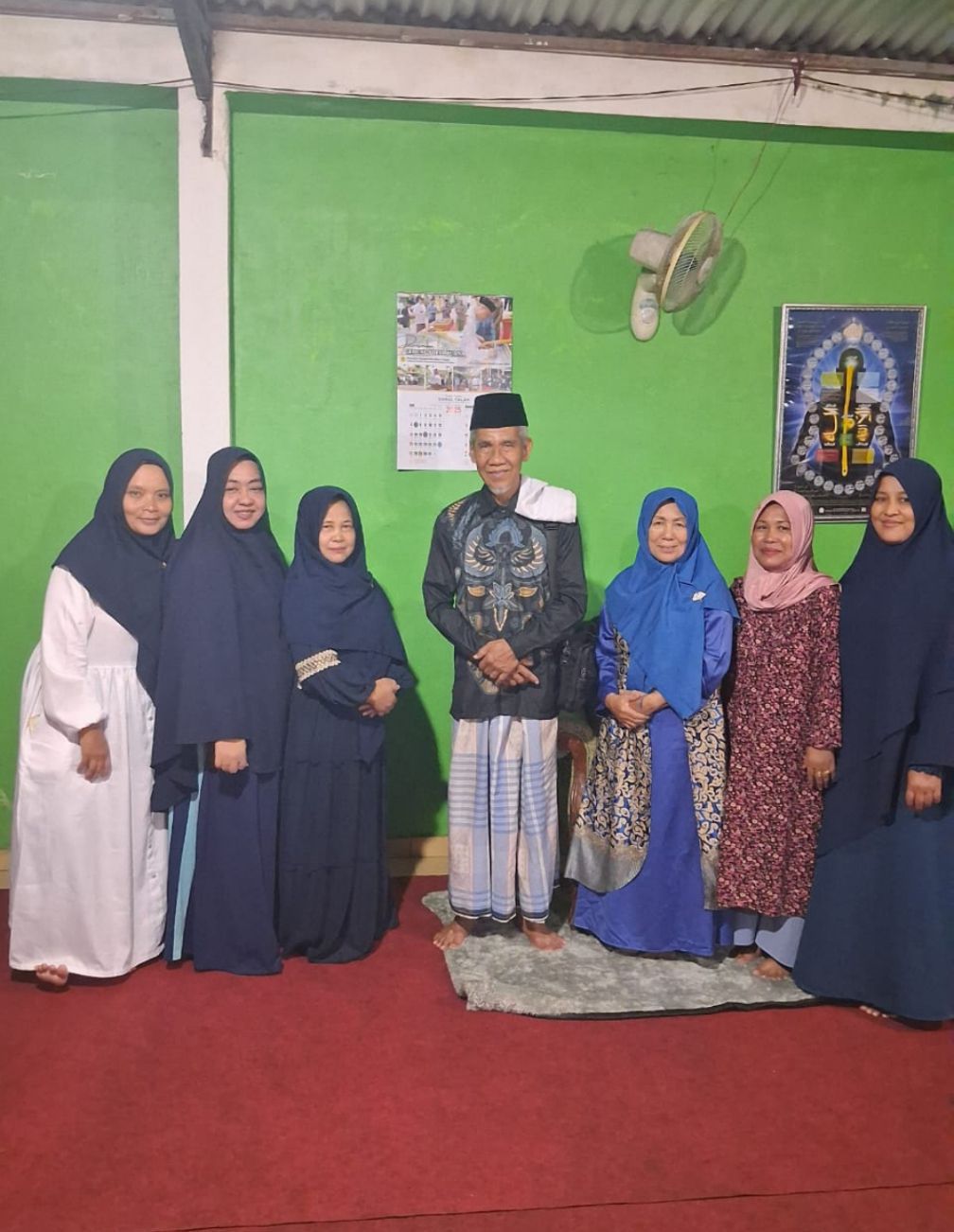 Acara Manaqiban Rutin Thoriqoh Qodiriyah Naqsyabandiyah di Baturaja Berlangsung Khidmat